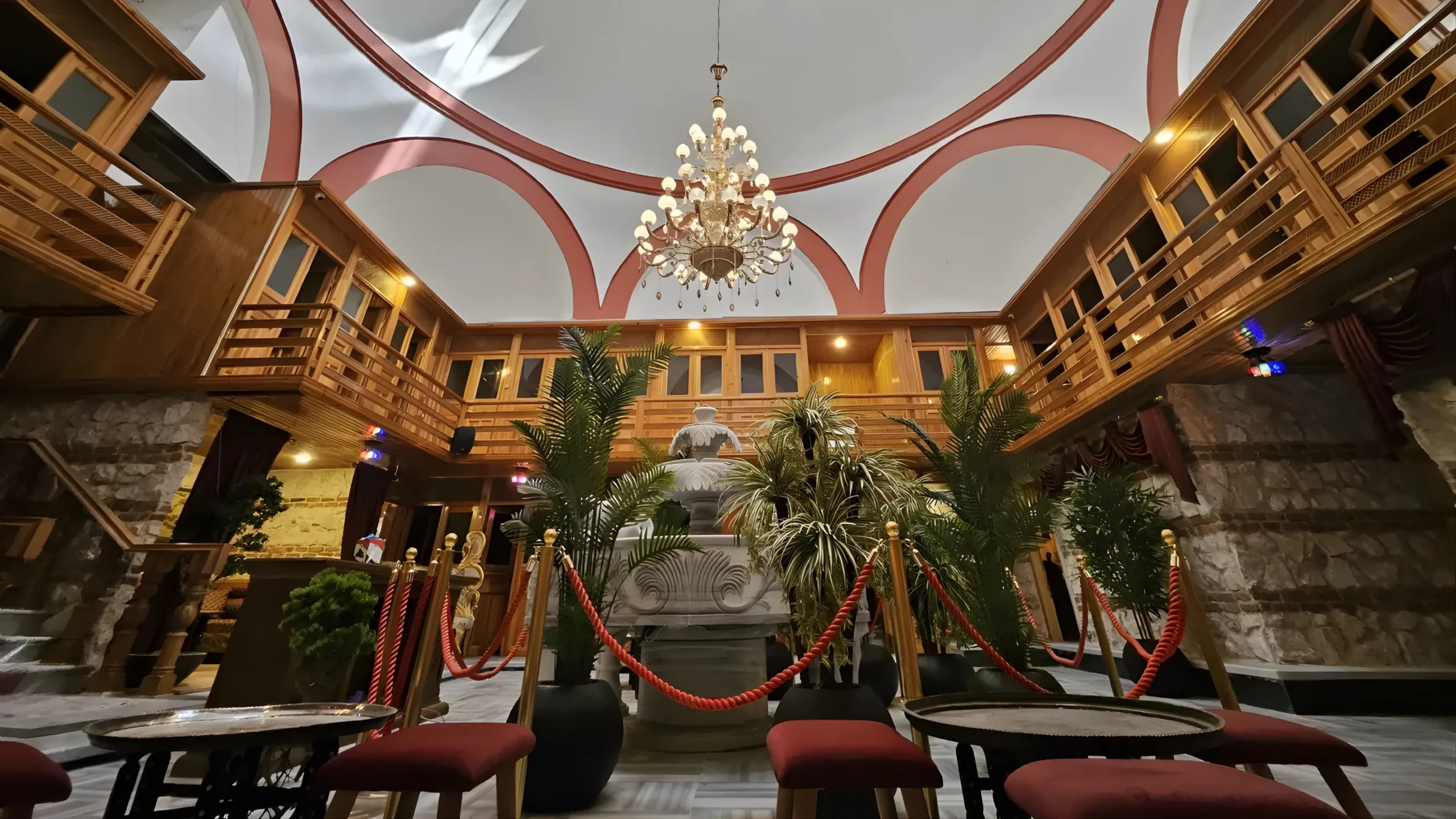 Interior of Tarihi Gedikpasa Hamami featuring the historical marble navel stone and authentic Ottoman architecture. Interior of Tarihi Gedikpasa Hamami featuring the historical marble navel stone and authentic Ottoman architecture.