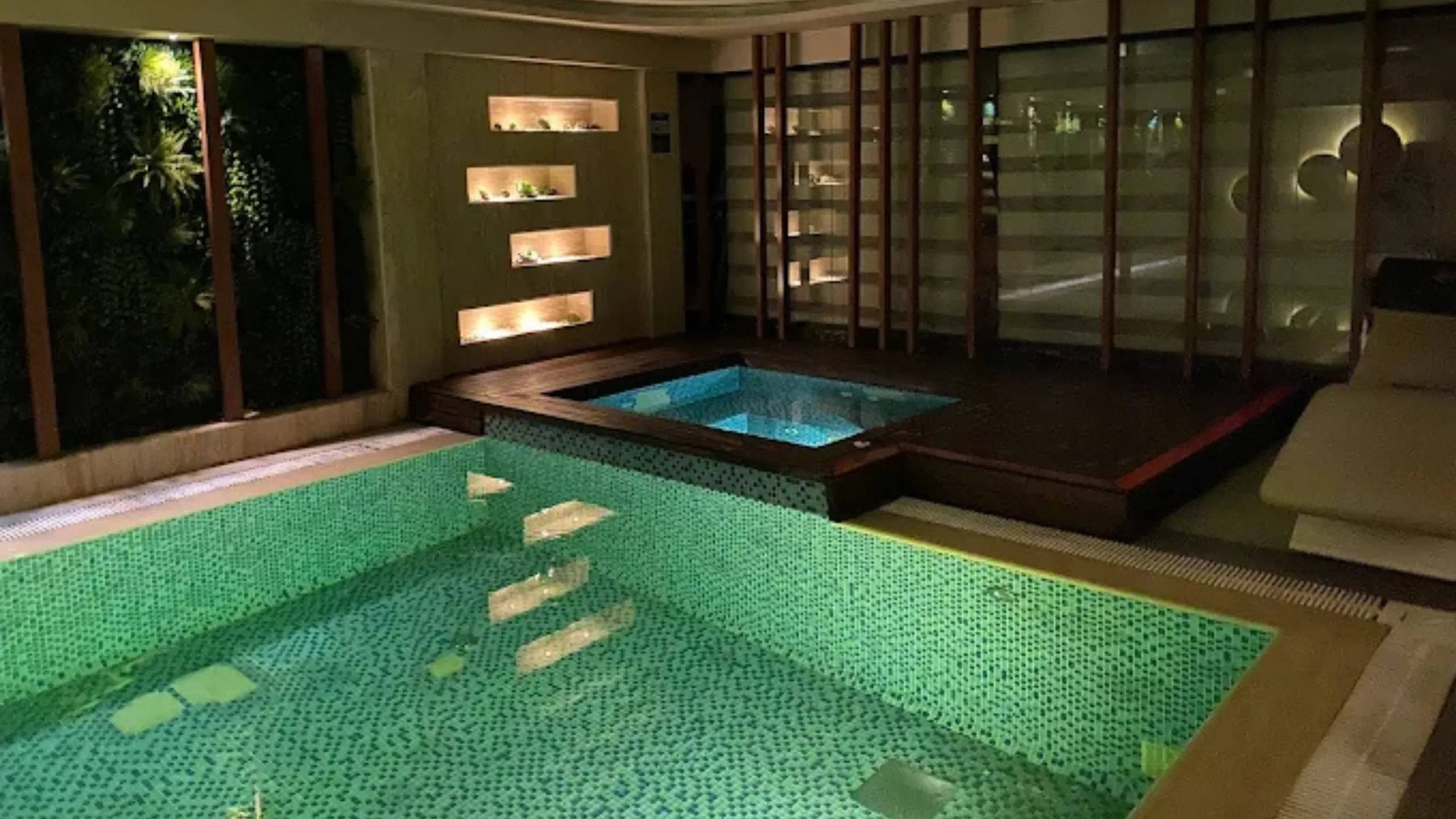 Luxury wellness center at Beethoven Premium Spa in Istanbul featuring indoor pool and modern Turkish bath facilities. Luxury wellness center at Beethoven Premium Spa in Istanbul featuring indoor pool and modern Turkish bath facilities.
